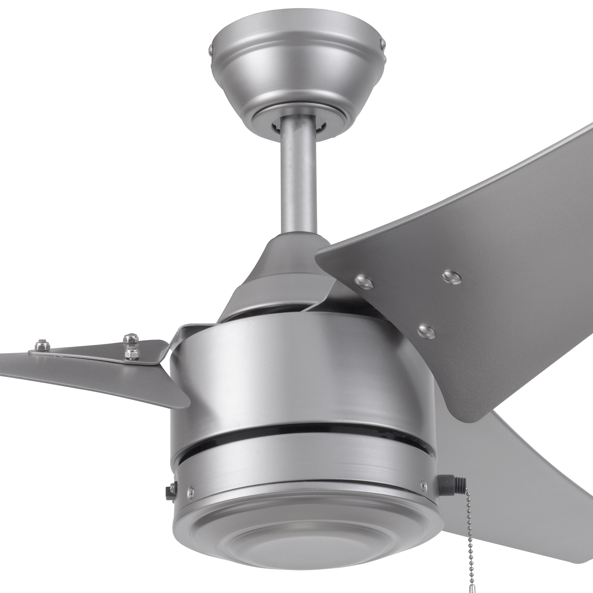 56 Inch Talib, Pewter, Pull Chain, Indoor/Outdoor Ceiling Fan by Prominence Home