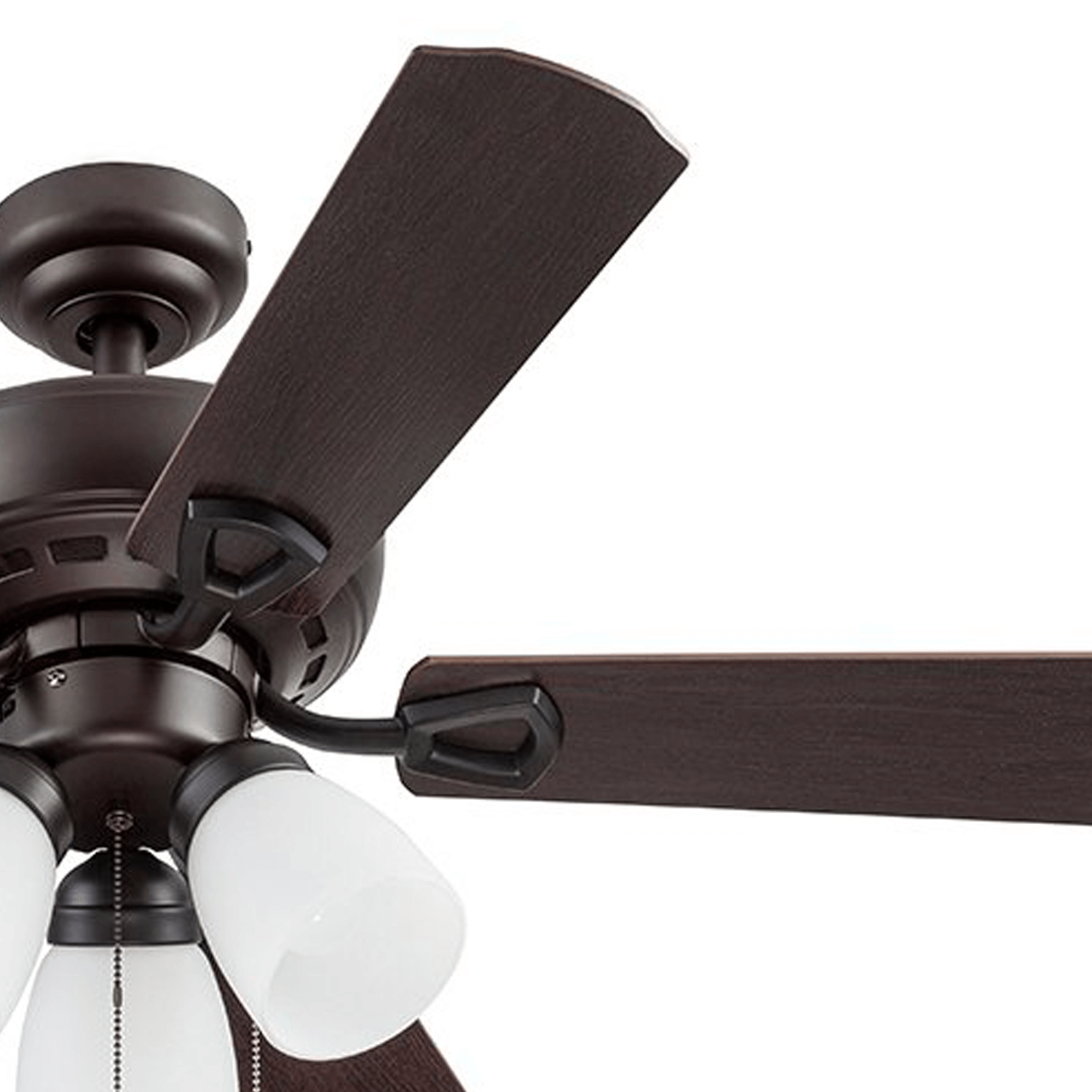 44 Inch Miller Park, Espresso Bronze, Pull Chain, Ceiling Fan by Prominence Home